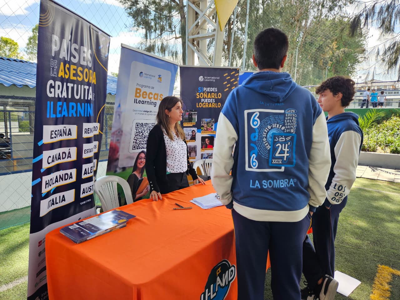 Stand de International Learning en la feria ULAND